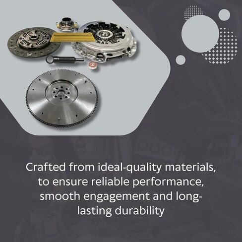 exedy clutch kit مع دولاب الموازنة الثقيلة EFT لعام 2002-2005 Subaru Impreza WRX EJ205 2.0T - مجموعة استبدال قابض OE كاملة من أجل تحسين الأداء والمتانة - مع ضمان 12 شهرًا للعلامة التجارية in Saudi Arabia