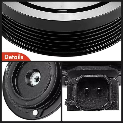 NEW AC COMPRESSOR CLUTCH KIT COIL PULLEY FITS: 2007-2010 FORD MUSTANG 4.0L in Saudi Arabia