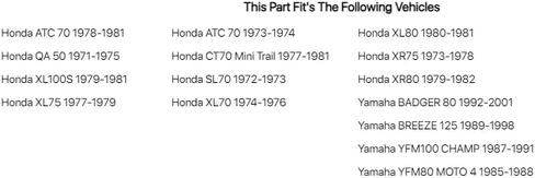 NGK Standard Sparkplug C7HSA for Honda XR80 1979-1982 in Saudi Arabia