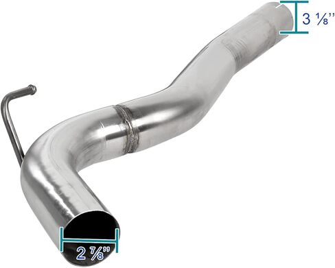 مواصفات توليف العادم Catback Catback نظام الصلب غير القابل للصدأ ، طرف محترق مع Ford Mustang 2.3L EcoBoost/Premium 2015-2020 in Kuwait