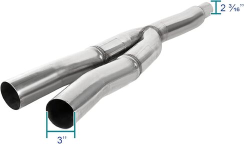 مواصفات توليف العادم Catback Catback نظام الصلب غير القابل للصدأ ، طرف محترق مع Ford Mustang 2.3L EcoBoost/Premium 2015-2020 in Kuwait