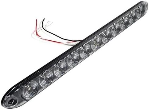 Tecniq ، INC زوج من 15 "LED - STOP TURN TAIL MARKER LIGHT (STT) - LEDS أحمر مع عدسة واضحة - مقطورة متعددة الوظائف ، شريط ضوء الشاحنة أو المعدات المصنوعة من TECNIQ في الولايات المتحدة الأمريكية ، منخفضة الانقسام in Saudi Arabia