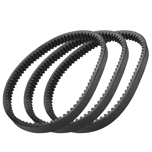 3 PCS Drive Belt Compatible with Manco 285 286 485 486 606 Go Kart Baja Blaster BB65 Dune DN65 Sand Dog SD65 Trax TX65 196cc 6.5HP American Sportworks 136cc 208cc Marauder Black Widow Fox LXT in Saudi Arabia