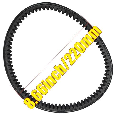 3 PCS Drive Belt Compatible with Manco 285 286 485 486 606 Go Kart Baja Blaster BB65 Dune DN65 Sand Dog SD65 Trax TX65 196cc 6.5HP American Sportworks 136cc 208cc Marauder Black Widow Fox LXT in Saudi Arabia