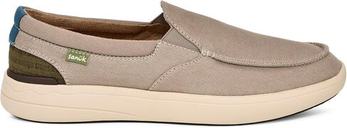 Sanuk Mens Mason Loafers | Mens Shoes | Slip On Shoes for Men | Men's Slip-on Loafers | Removable Comfort Footbed in Saudi Arabia