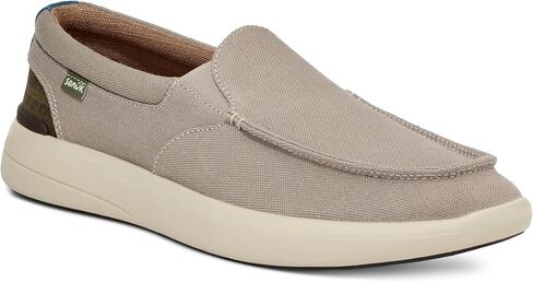 Sanuk Mens Mason Loafers | Mens Shoes | Slip On Shoes for Men | Men's Slip-on Loafers | Removable Comfort Footbed in Saudi Arabia