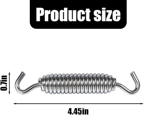 Mandark Motorcycle Kickstand Spring, OEM# 50005-85A Galvanic Motorbike Stand Spring, Scooter Exterior Replacement Accessories, Compatible with Road King, Street Glide, Breakout (Black) in Saudi Arabia