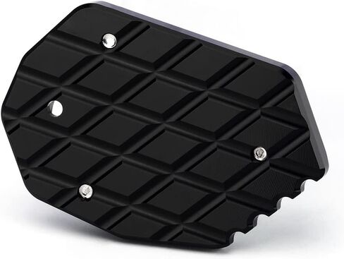 Motocycle Kickstand Pad متوافق مع Ninja 1000SX 2020 2021 2022 2023 2024+ CNC Foot Side Stand Enlarge Extension Pad Ninja 1000 SX Accessories (Green) in Saudi Arabia
