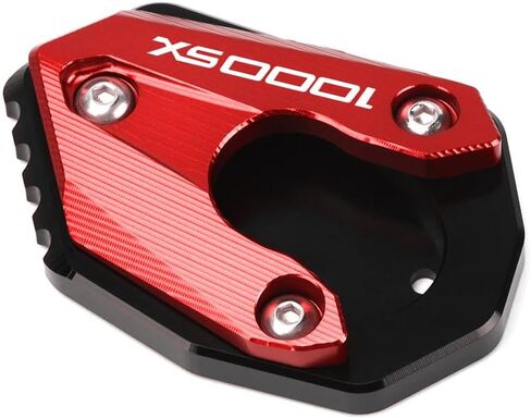 Motocycle Kickstand Pad متوافق مع Ninja 1000SX 2020 2021 2022 2023 2024+ CNC Foot Side Stand Enlarge Extension Pad Ninja 1000 SX Accessories (Green) in Saudi Arabia