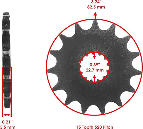 Caltric Black Drive Chain And Sprocket Kit Compatible with Kawasaki Ninja 650R Ex650 2006-2011 in Saudi Arabia