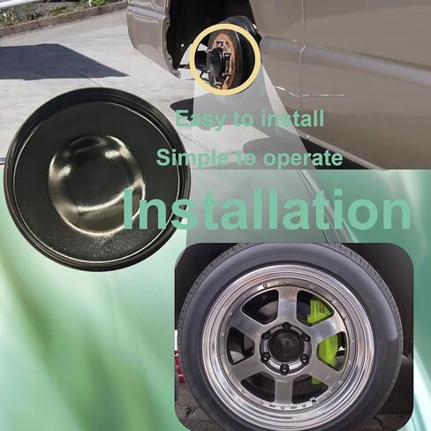 2PCS Left & Right Front Hub Grease Caps Compatible with Toyota Previa Tacoma 4Runner Tundra Sequoia FJ Cruiser, Lexus GX470 GX460 Replace# 43514-28010 in Saudi Arabia