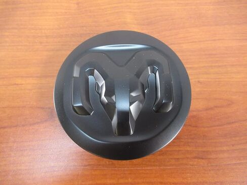 19-2021 Ram 2500 3500 (4) Matte Black Center Caps for 17x8 18x8 20x8 Wheels OEM in Saudi Arabia