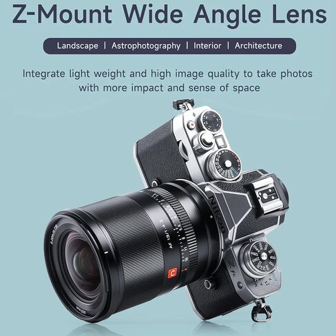 VILTROX 33mm f/1.4 F1.4 APS-C Auto Focus Large Aperture Lens for Nikon Z-Mount Camera Z5 Z50 Z6 Z6II Z7 ZII in Kuwait