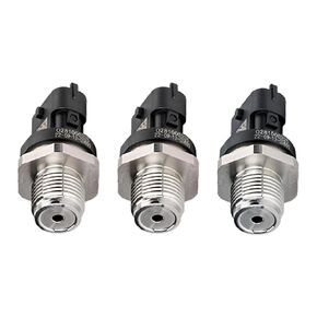 0281006325 5297641 3pcs Fuel Rail Injection Pressure Sensor Compatible for Cummins ISLe QSL ISDe ISBe QSB 6.7L Ram 2500 3500 4500 in Kuwait