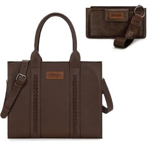 Wrangler Large Work Tote Bag for Women and Large Wristlet Wallet in Kuwait