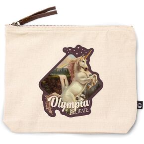 Lantern Press Olympia, Washington, I Believe, Unicorn, 100% Cotton Zipper Pouch, Travel Accessory, Go Bag in Kuwait
