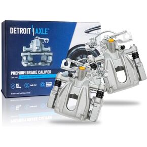 Detroit Axle - خلف 2pc الفرجار الفرامل لفورد Taurus X Freestyle خمسمائة Mercury Sable Montego ، استبدال مجموعة الفرجار الفرامل قرصين in Kuwait