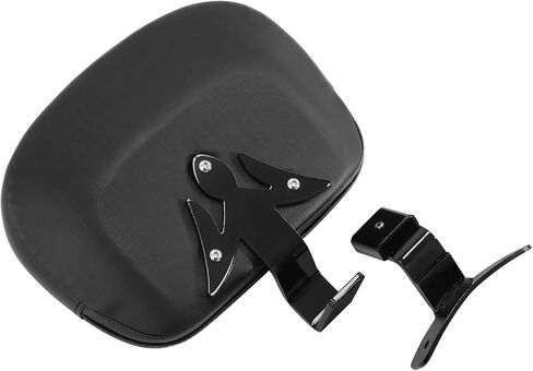 Motorcycle Driver Rider Backrest Pad For Harley Touring CVO Street Glide Road Glide Electra Glide 2009-2023, Red Stitching in Saudi Arabia