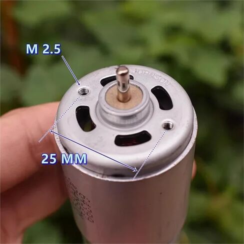 1pc 64399 Mini RS-570 Motor 12V 14.4V 18V 24V 24500RPM الطاقة العالية in Saudi Arabia