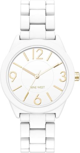 Nine West Women's Rubberized Bracelet Watch, NW/3092 in Kuwait