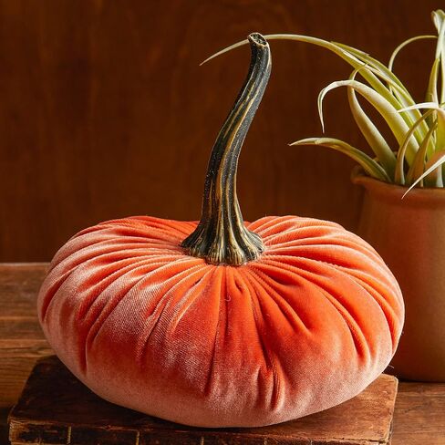 Faux Pumpkin Stems, DIY velvet pumpkin, DIY wedding favor, DIY home decor, best selling items, make your own gift ideas (Large Stem 3) in Kuwait