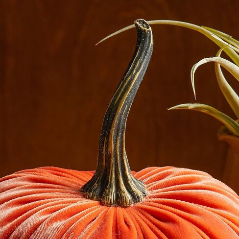 Faux Pumpkin Stems, DIY velvet pumpkin, DIY wedding favor, DIY home decor, best selling items, make your own gift ideas (Large Stem 3) in Kuwait