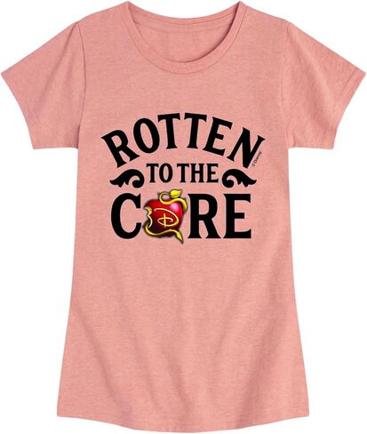 Disney - Descendants - Rotten to The Core - Toddler and Youth Girls Short Sleeve Graphic T-Shirt in Saudi Arabia