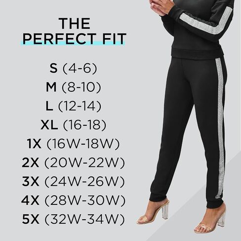 K Jordan Women's Rhinestone-Trimmed Growger Set in Saudi Arabia