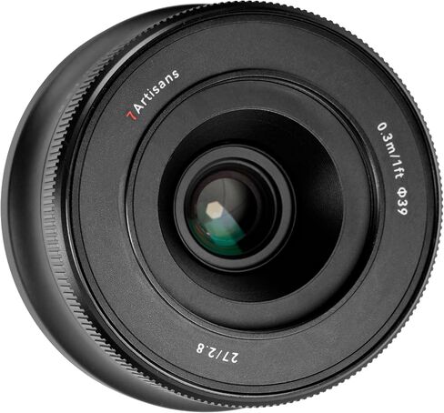 7artisans AF 27mm F2.8 STM Large Aperture APS-C Portrait Camera Lens for Sony E-Mount A7 A7R A7S A7II A7RII A7III A7RIII A9 A6300 A6500 RX10 RX100 Cameras in Saudi Arabia