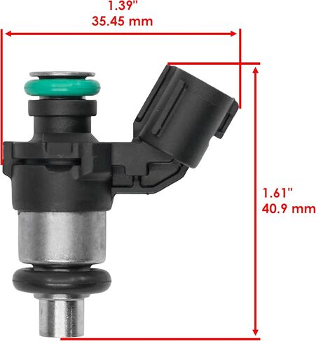 Caltric 2521621 Throttle Body Fuel Injector Compatible with Polaris Ranger Crew 1000 EPS Premium 2020-2023 / Ranger 500 2x4 4x4 2017-2022 in Saudi Arabia