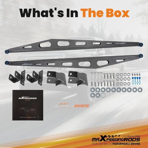 maXpeedingrods Traction Bar Kit for Ford F250 F350 4WD 1999-2004, Rear Ladder Traction Bar & Mounting Bracket, Short Bed Only in Saudi Arabia