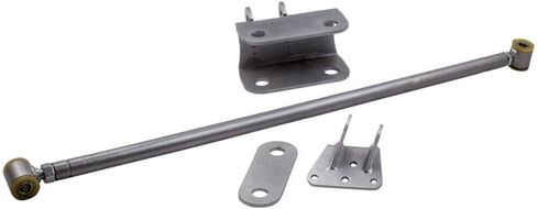 Adjustable Trac Bar for Chevy for C10 Pickup 1963-1972 (Silver) Rear Powder-Coated L9U0RF in Saudi Arabia
