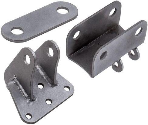 Adjustable Trac Bar for Chevy for C10 Pickup 1963-1972 (Silver) Rear Powder-Coated L9U0RF in Saudi Arabia