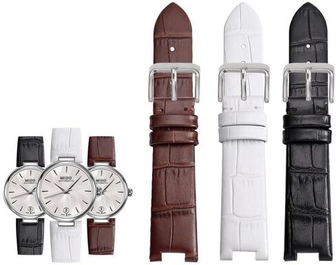 Concave Notch Watch Strap For Mido Baroncelli M022207A M022 Women's watchband in Kuwait