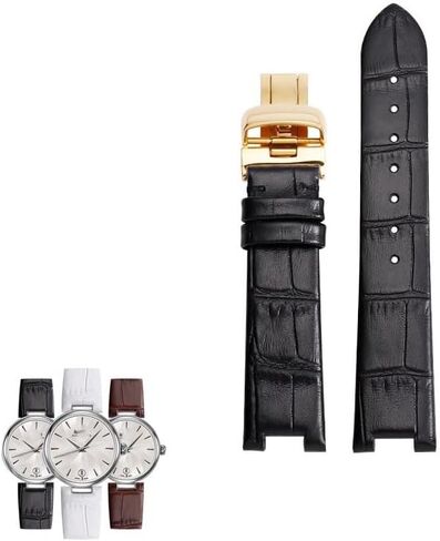 Concave Notch Watch Strap For Mido Baroncelli M022207A M022 Women's watchband in Kuwait
