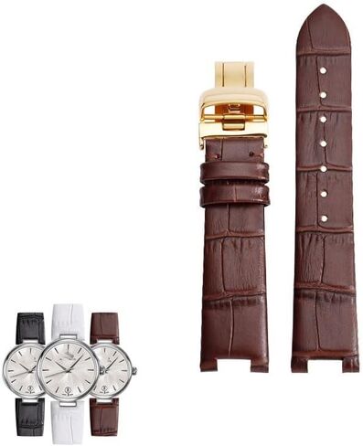 Concave Notch Watch Strap For Mido Baroncelli M022207A M022 Women's watchband in Kuwait