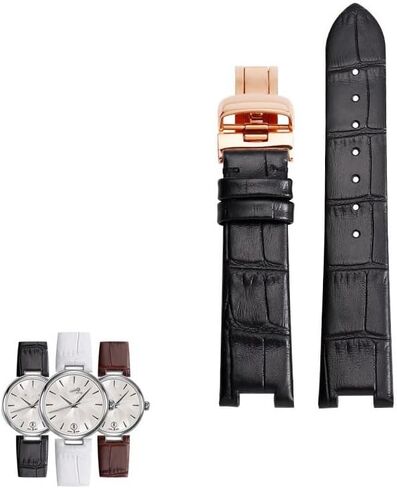 Concave Notch Watch Strap For Mido Baroncelli M022207A M022 Women's watchband in Kuwait