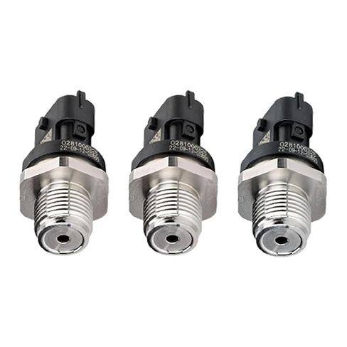 0281006325 5297641 3pcs Fuel Rail Injection Pressure Sensor Compatible for Cummins ISLe QSL ISDe ISBe QSB 6.7L Ram 2500 3500 4500 in Kuwait