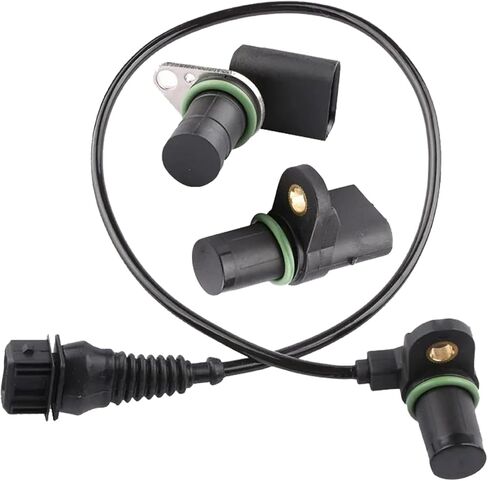 3Pcs Engine Car Cam/Crankshaft Position Sensor Intake Compatible with Bmw 320I 323CI 323I 323IS 323TI 325CI 325I 325XI 328CI 328I 330CI 330I 330XI 525I 528I 530I X3 X5 Z3 Z4 OE # ‎PC211 PC310 PC482 in Saudi Arabia