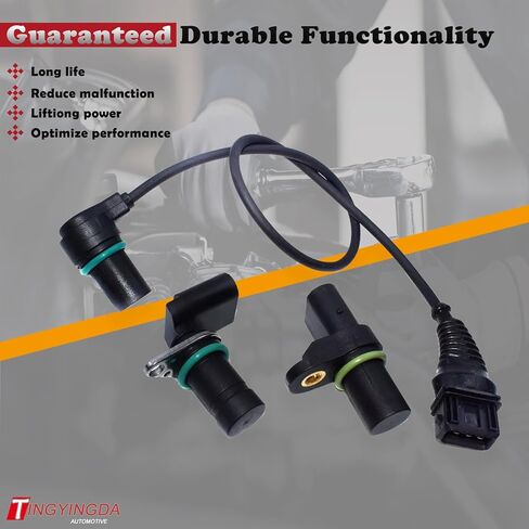 3Pcs Engine Car Cam/Crankshaft Position Sensor Intake Compatible with Bmw 320I 323CI 323I 323IS 323TI 325CI 325I 325XI 328CI 328I 330CI 330I 330XI 525I 528I 530I X3 X5 Z3 Z4 OE # ‎PC211 PC310 PC482 in Saudi Arabia