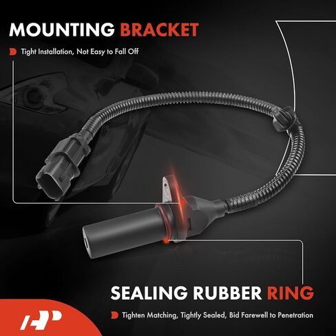A-Premium 3-PC محرك عمود الحدبات مستشعر العمود المرفقي متوافق مع Kia Soul 2011-2015/2019 ، Rio 2012-2016/2018-2019 و Hyundai Accent 2012-2019 ، Veloster 2012-2015/2017 ، 1.6L. in Saudi Arabia