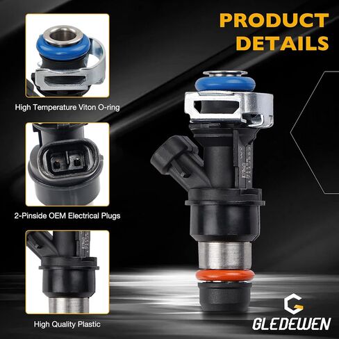 4.8 5.3 6.0 Fuel Injector 4 Holes 8Pcs, Compatible with 1999-2006 Chevrolet Silverado Suburban Tahoe Cadillac Escalade GMC Sierra Yukon Isuzu Hummer Buick, Replaces# 17113553 25323974 in Saudi Arabia