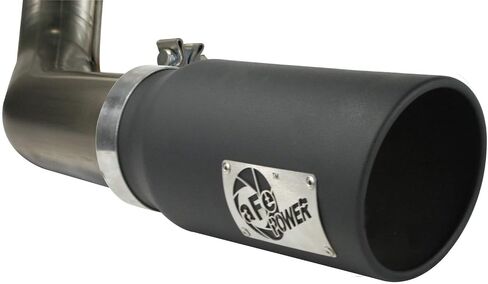 aFe 49-43041-B MACH Force XP 4" Cat-Back Exhaust System with Black 6" Tip for 2011-2013 Ford F-150 EcoBoost V6-3.5L (TT) in Saudi Arabia