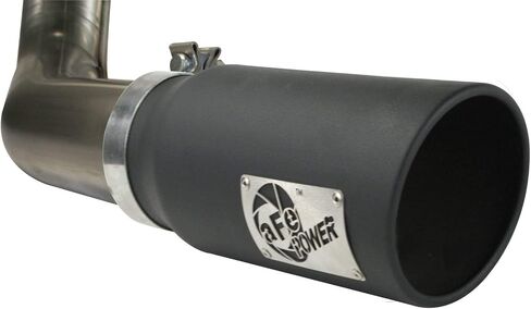 aFe 49-43041-B MACH Force XP 4" Cat-Back Exhaust System with Black 6" Tip for 2011-2013 Ford F-150 EcoBoost V6-3.5L (TT) in Saudi Arabia