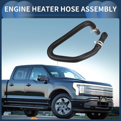 مجموعة خرطوم سخان المحرك ، أنبوب إرجاع سخان HVAC No.f65Z18472BBB لـ Ford Expedition 1997-2002 for Ford Lobo 2001-2004 for Ford F-150 Rubber ، 1 PC in Kuwait