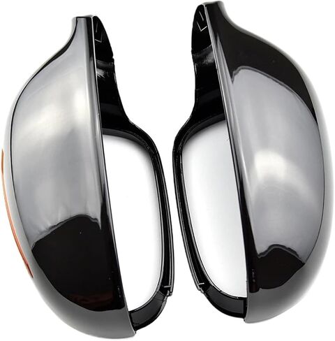 2 Pieces for VW Golf MK5 GTI Jetta 5 Passat B6 B5.5 Side Wing Mirror Covers Caps for VW Sharan Golf 5 6Plus EOS 2007(Carbon Fiber) in Saudi Arabia
