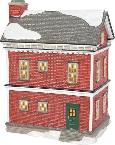 Department 56 Original Snow Village Ready for New Year's Eve Lit Building, 8.39 Inch, Multicolor in Saudi Arabia