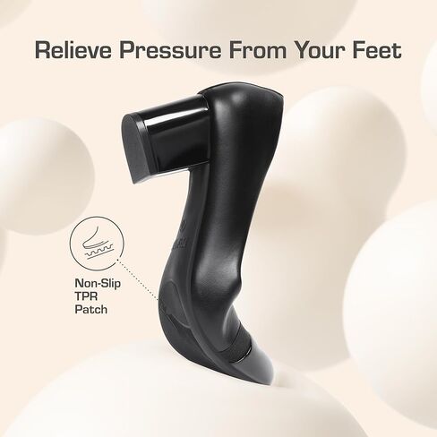 DREAM PAIRS Women's Pumps Low Chunky Block Heel Dress Shoes Closed Round Toe Comfortable Heels in Saudi Arabia