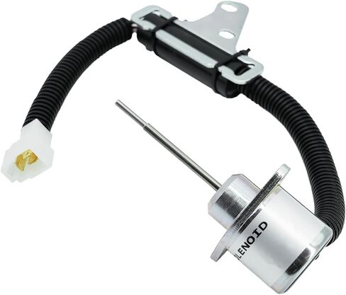 12V Diesel Shutoff Solenoid 1503ES-12A5SUC9SLC24 SA-5156-12 for Kubota Engine D722 D782 for Kubota Excavator KX41 KX41-3 KX016 KX018 U15 U17, for Woodward in Kuwait