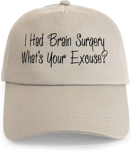 CafePress I Had Brain Surgery Whats Your Excuse Unique Adjustable Baseball Hat in Saudi Arabia